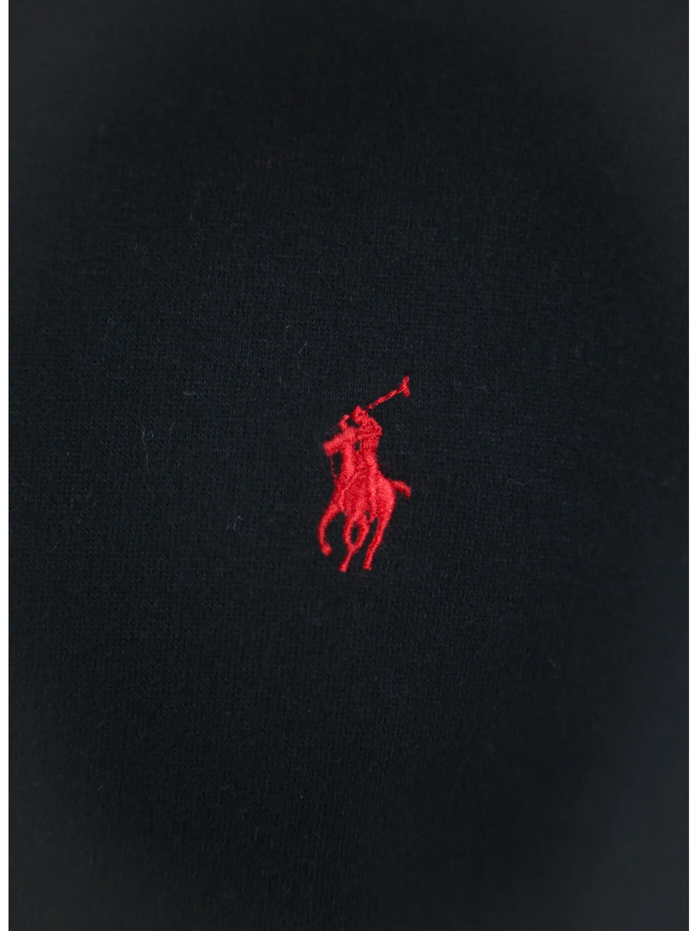     -POLO RALPH LAUREN    -FELPA GIROCOLLO CON LOGO RICAMATO-