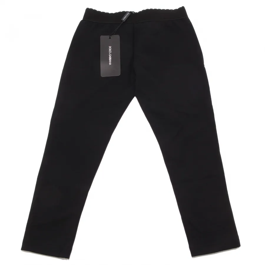 0980W leggings bimba DOLCE & GABBANA black viscose/wool pant kid