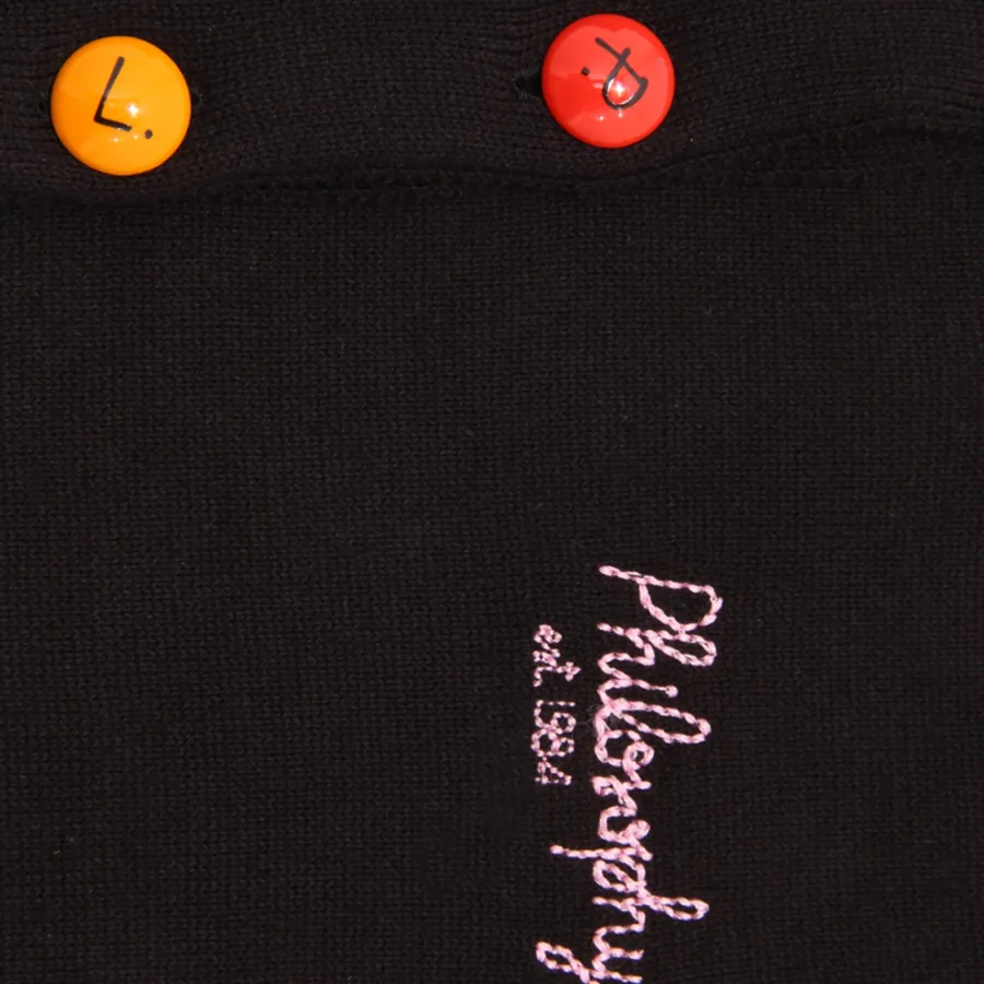 1059AR cardigan bimba PHILOSOPHY DI LORENZO SERAFINI girl kids sweater black