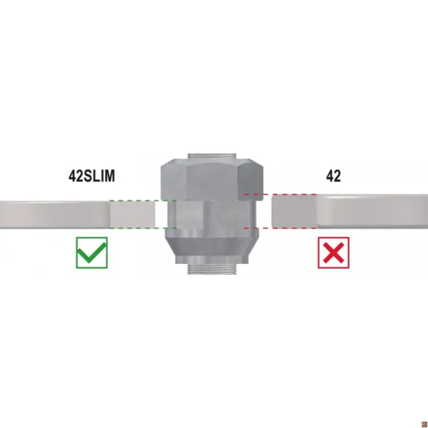 42SLIM/B8NI SERIE 8 CHIAVI COMBINATE SLIM IN BUSTA BETA UTENSILI 000420478