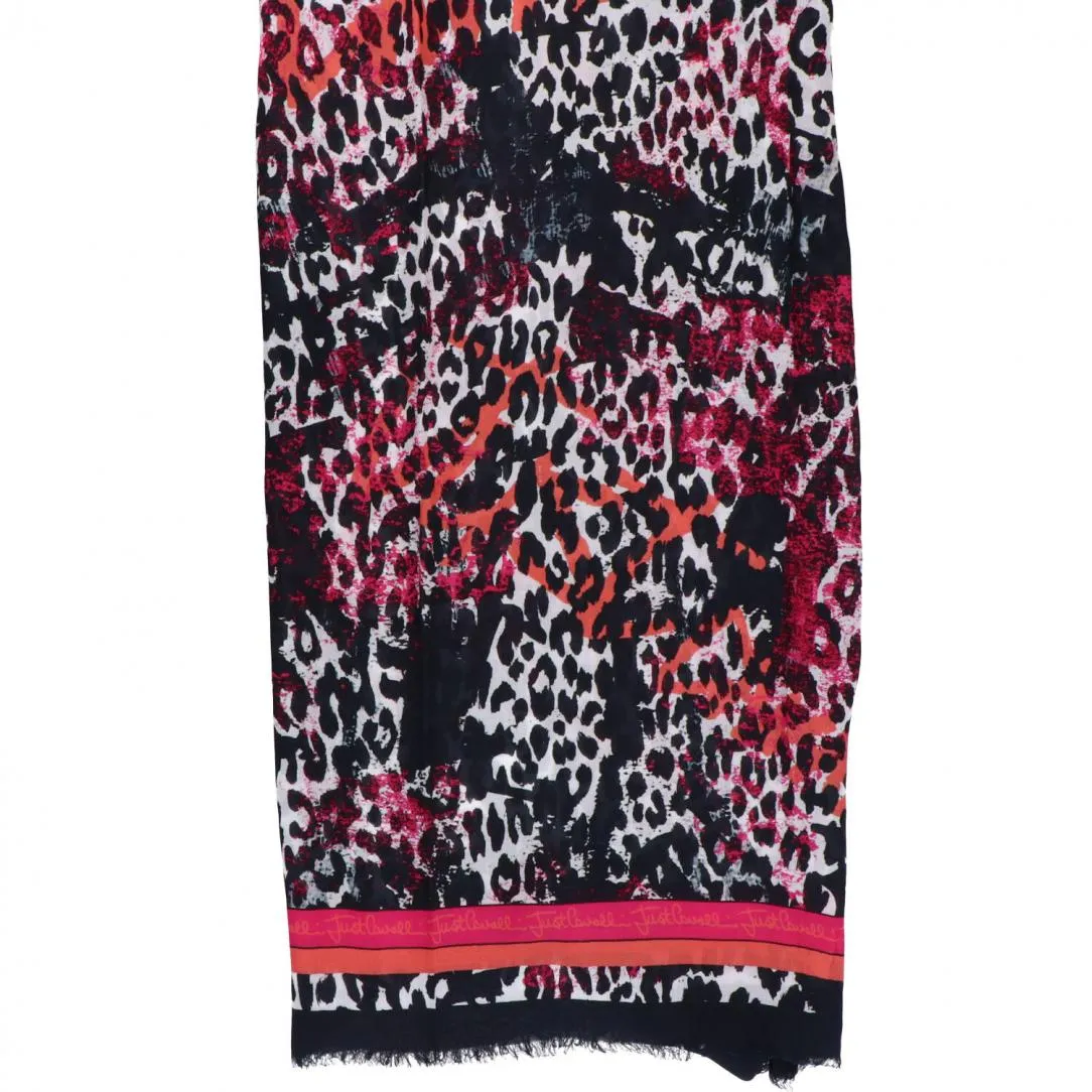 75RA2H04 PASHMINA ANIMAL Fucsia
