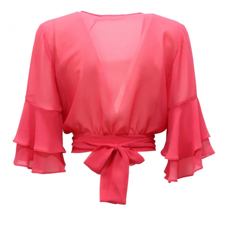 9291AH coprispalle donna MARELLA BAITA maniche 3/4 women fucsia 