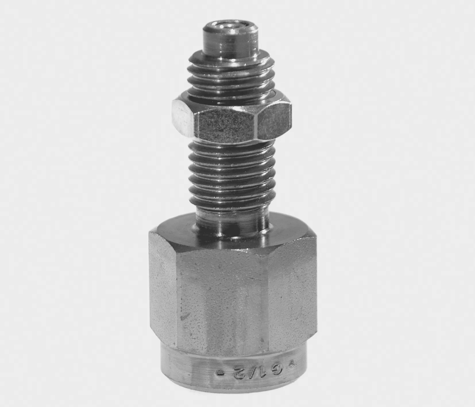 Adattatore filettato dritto idraulico Parker, connettore A: G 1/4