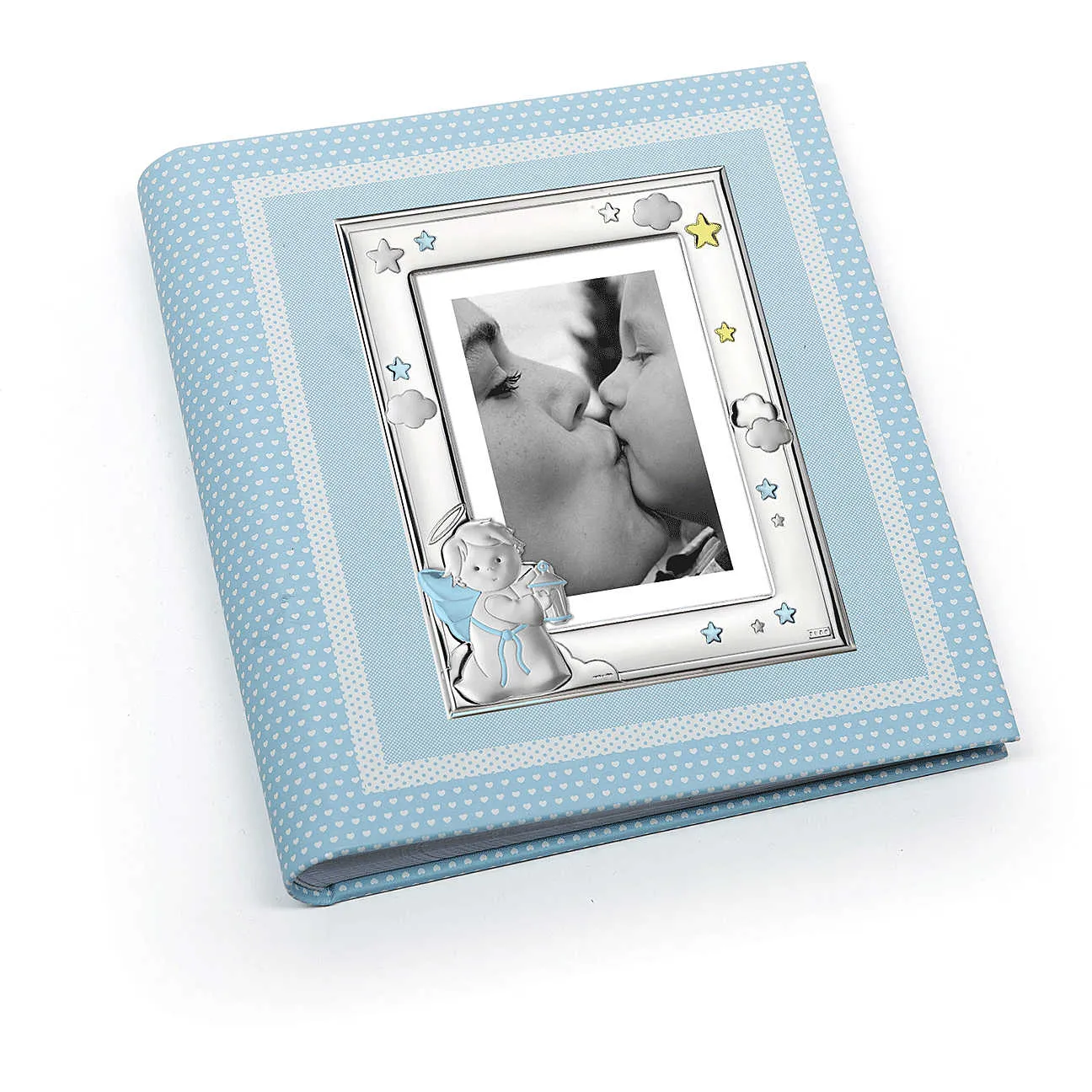 album portafoto Azzurro, Grigio/Argento Selezione GioiaPura