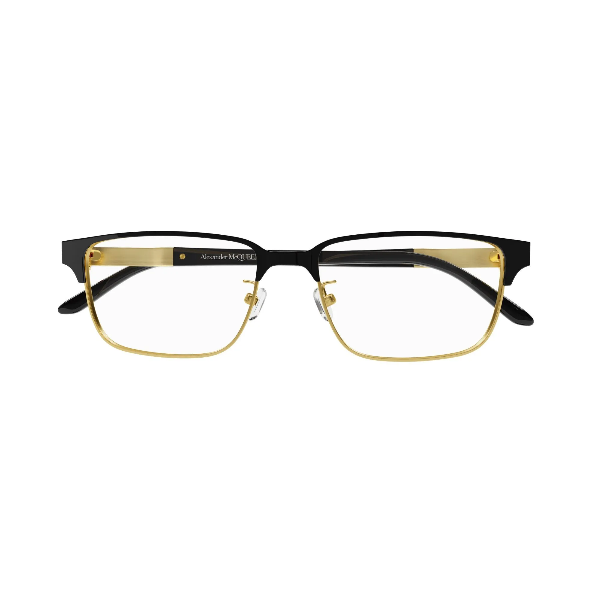   Alexander McQueen AM0346O - 002 Nero | Occhiale Da Vista Uomo 