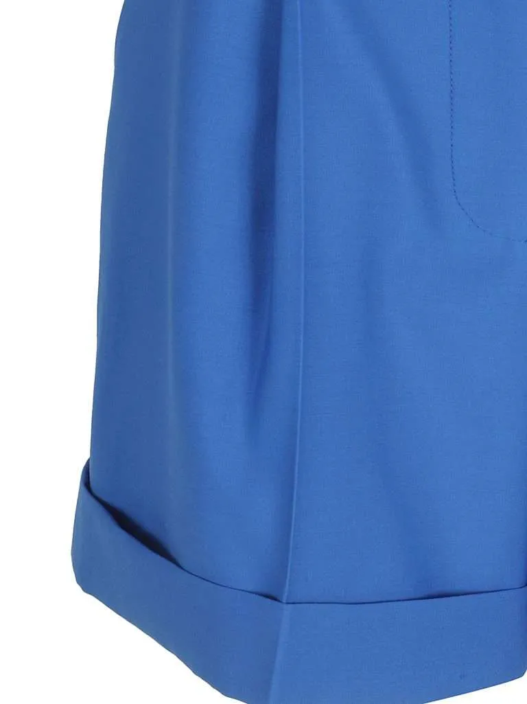 ALEXANDER McQUEENShorts GALACTIC BLUE