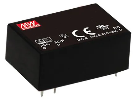 Alimentatore switching MEAN WELL IRM-03-3.3, 3W, ingresso 120 → 430 V dc, 85 → 305 V ac, uscita 3.3V cc,