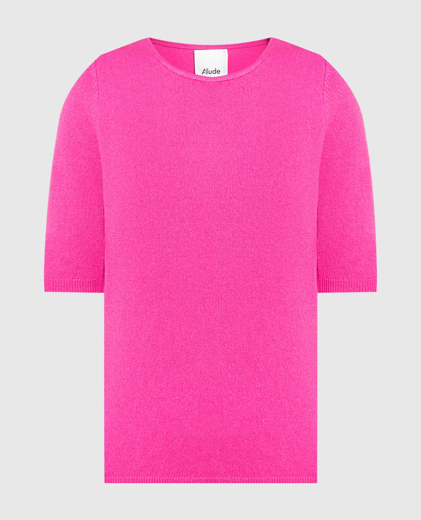 Allude Maglia rosa in lana e cashmere 23517033