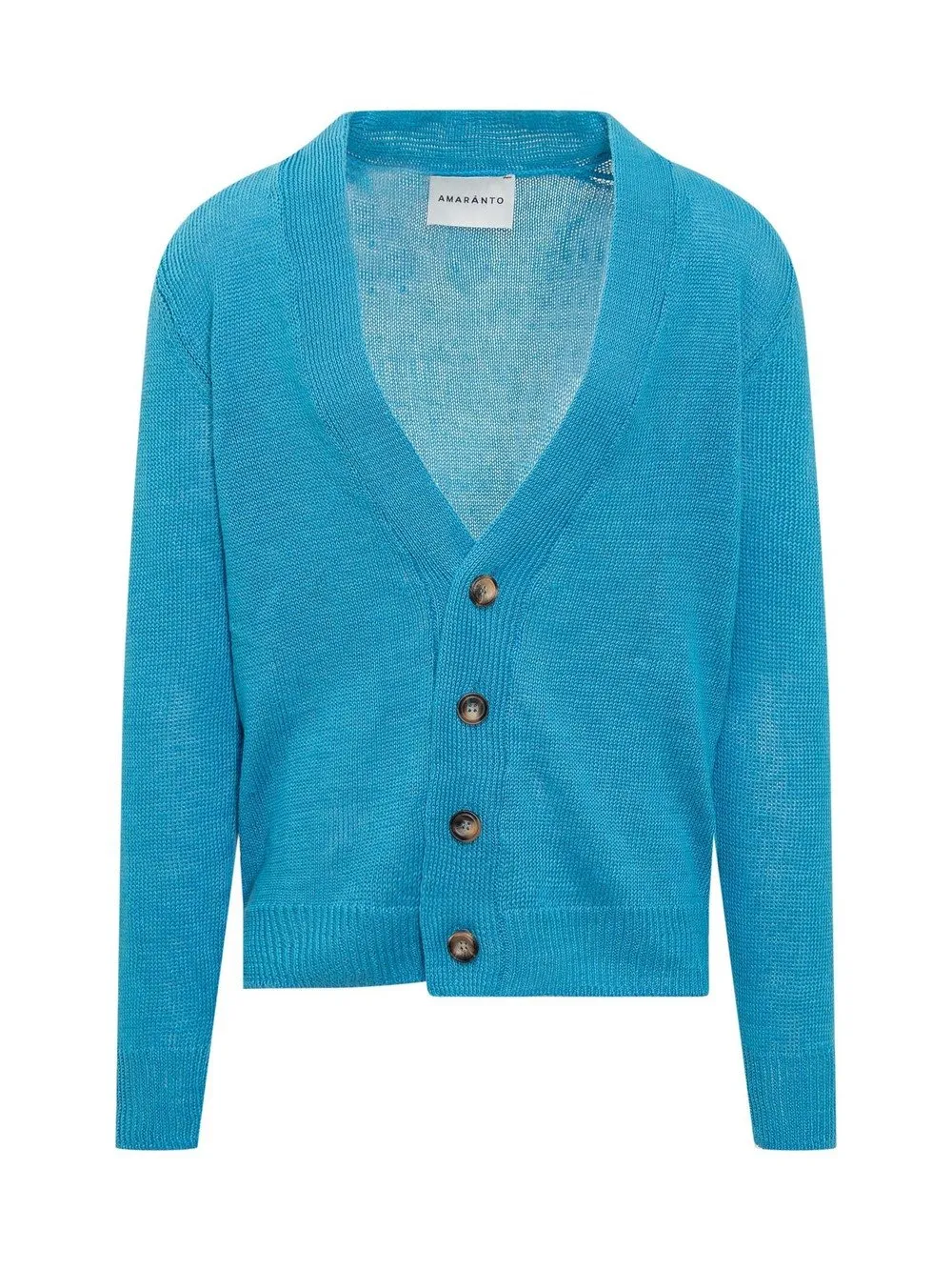 AMARANTO Cardigan in Lino 
