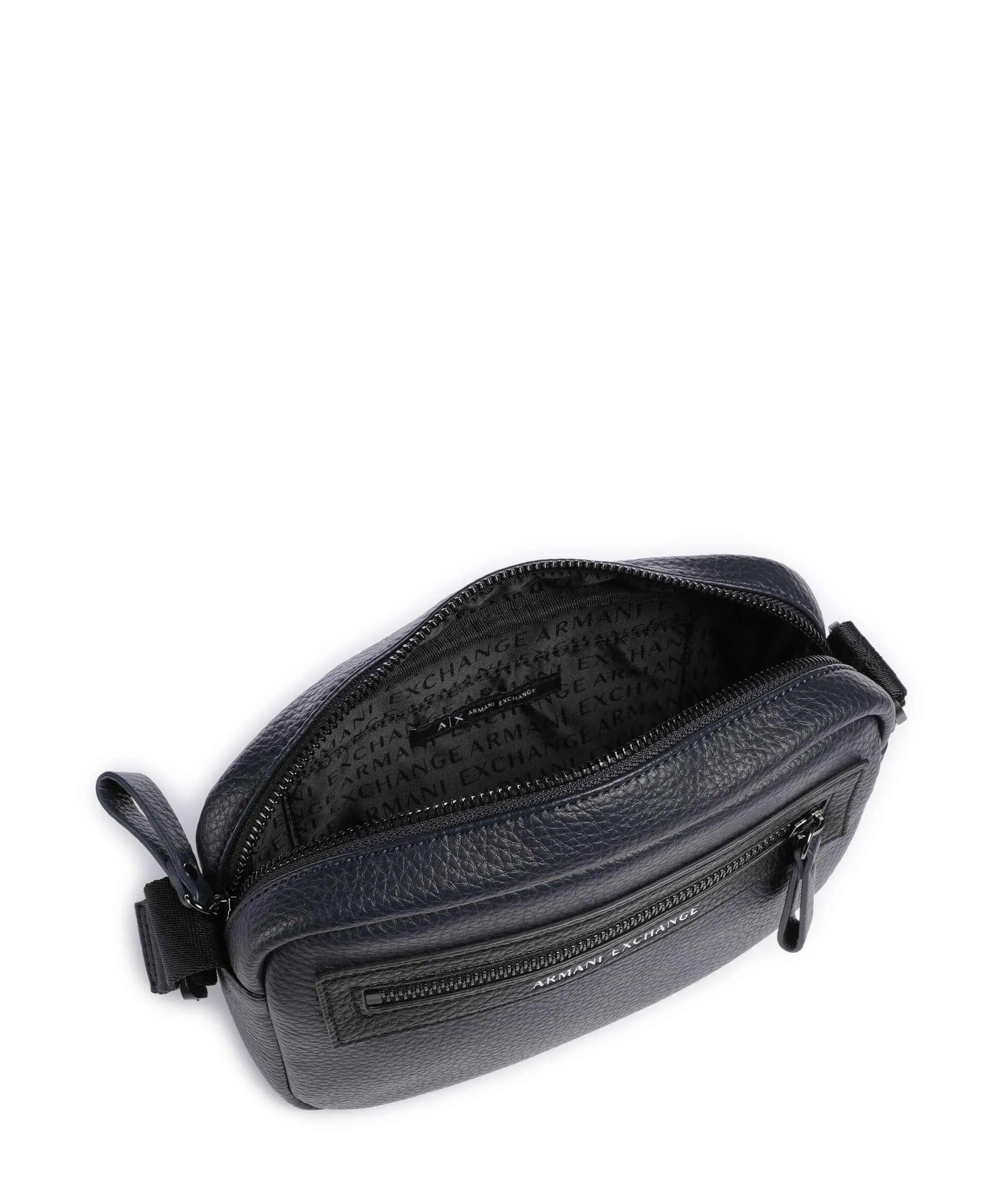  Armani Exchange Borsa a tracolla pelle sintetica navy  