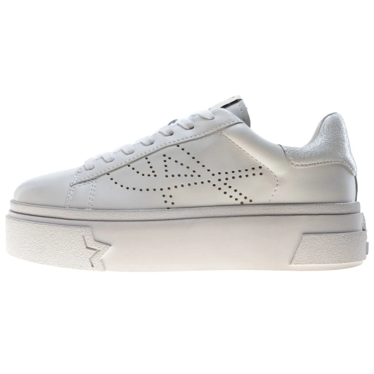 Ash sneakers platform Santana bianche