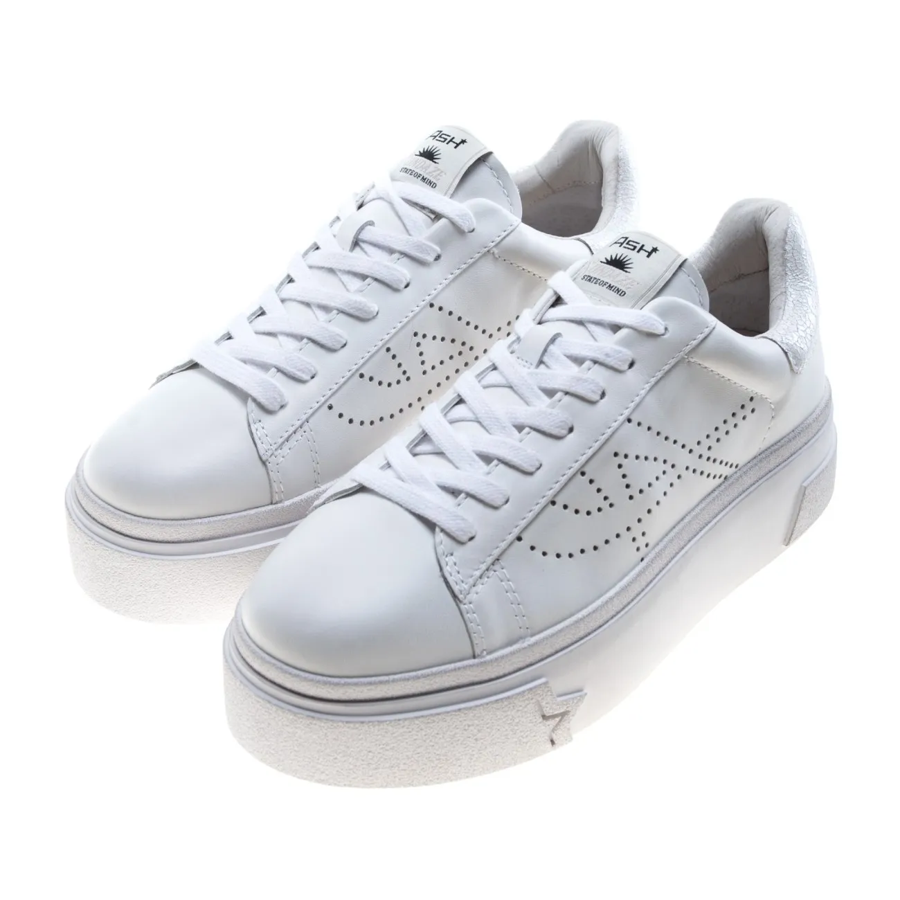 Ash sneakers platform Santana bianche
