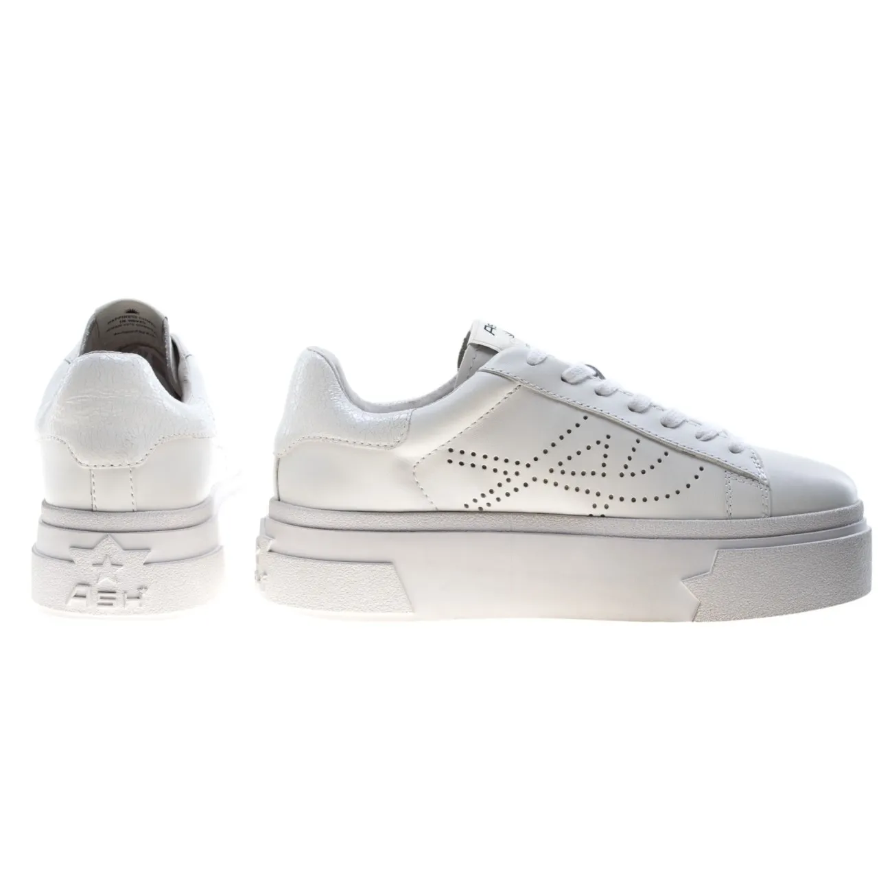 Ash sneakers platform Santana bianche