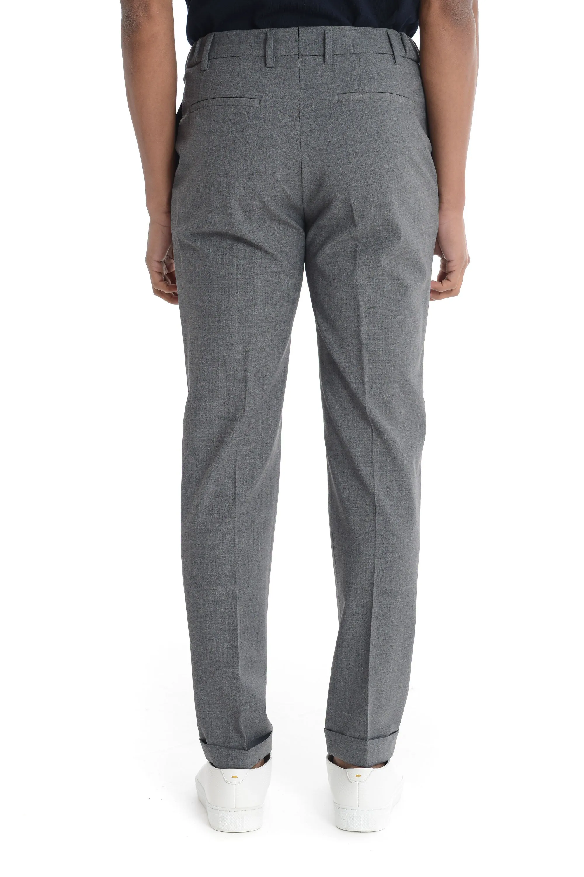 Berwich Pantalone Grigio Uomo Retro