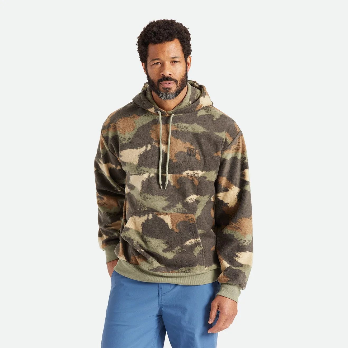 BLANKET FLEECE HOOD - BRUSHED CAMO
