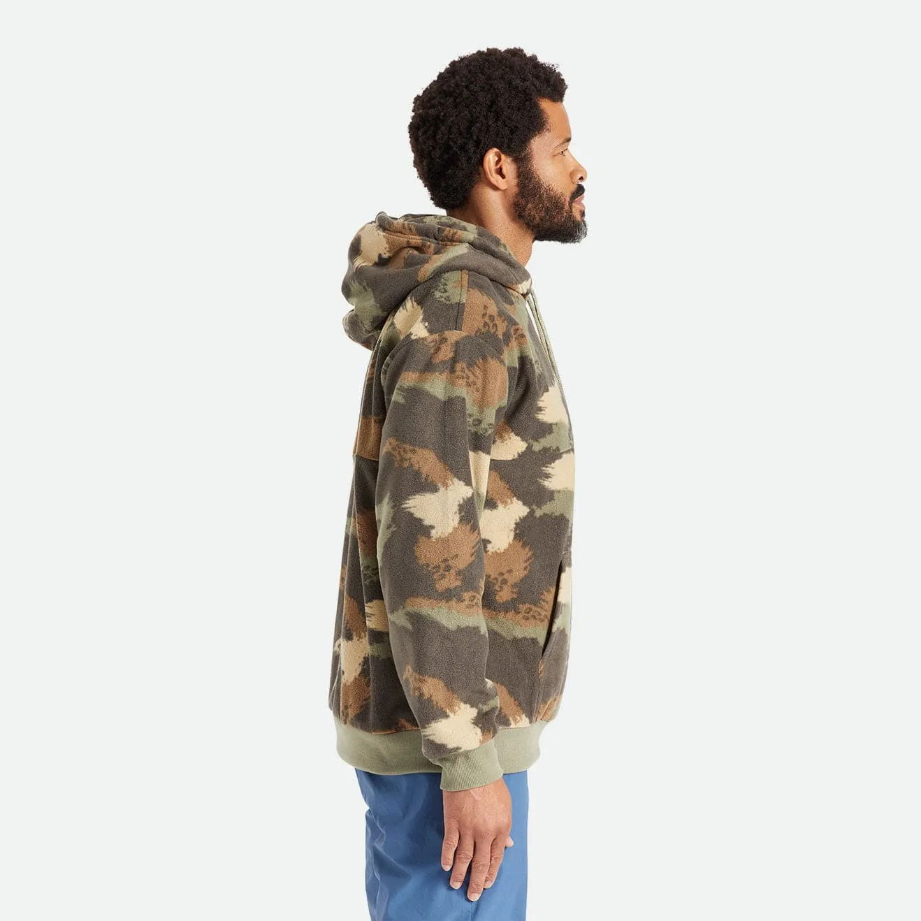 BLANKET FLEECE HOOD - BRUSHED CAMO