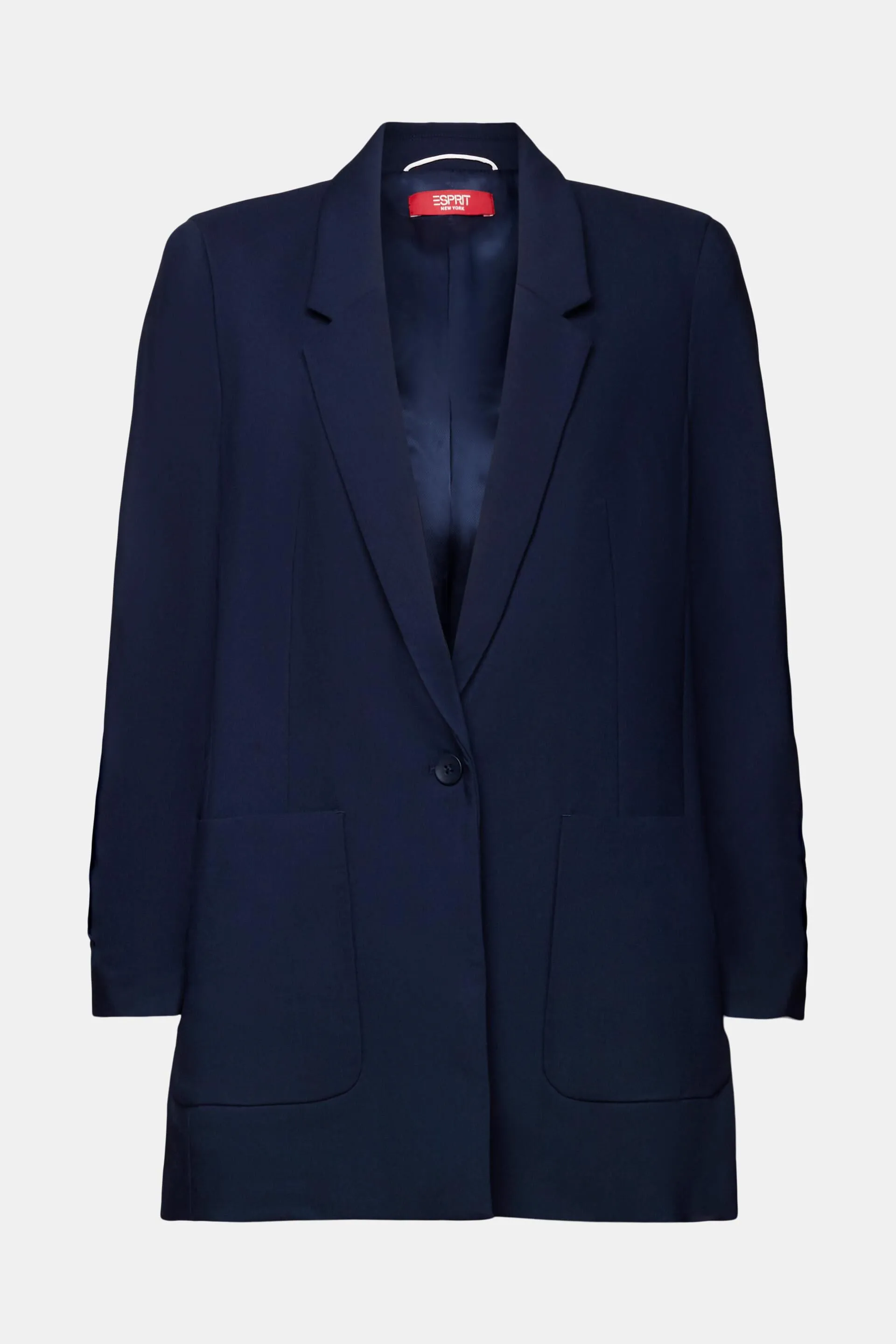 Blazer con maniche drappeggiate