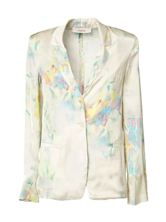 Blazer con stampa