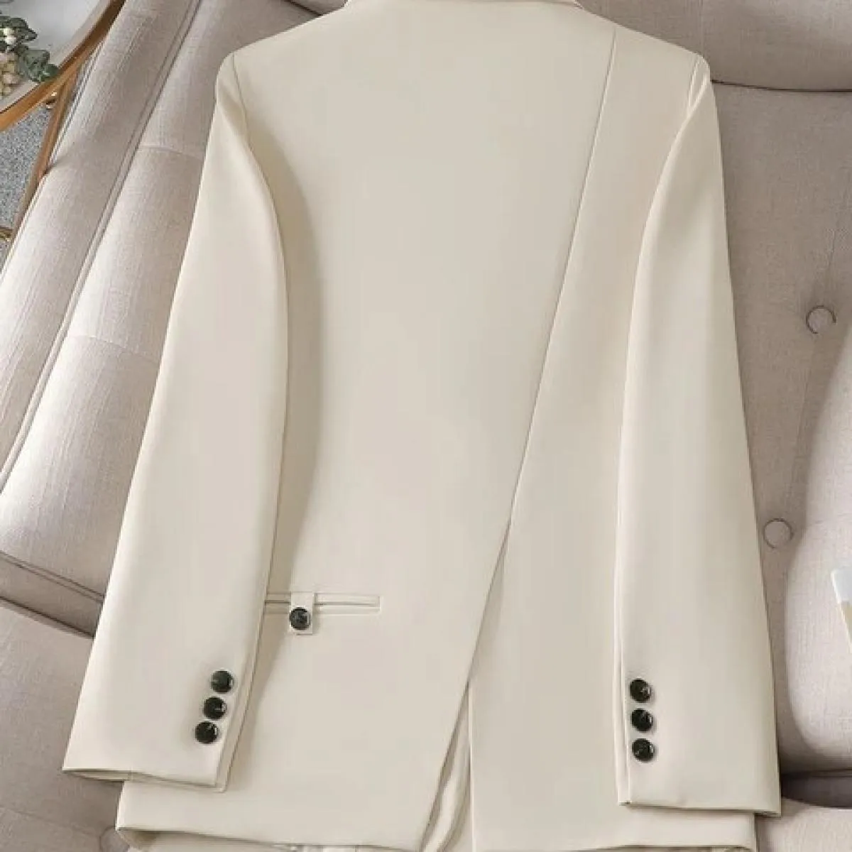 Blazer da donna casual autunno inverno da donna nero rosa albicocca manica lunga giacca dritta femminile blazer