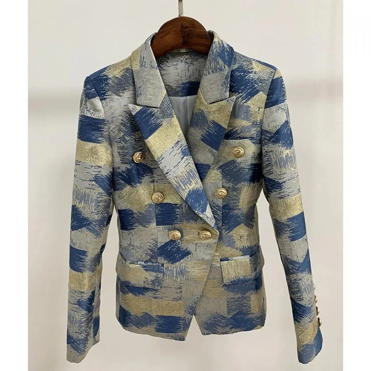Blazer da donna Designer Giacca da donna Designer Blazer Jacquard Blazer da donna