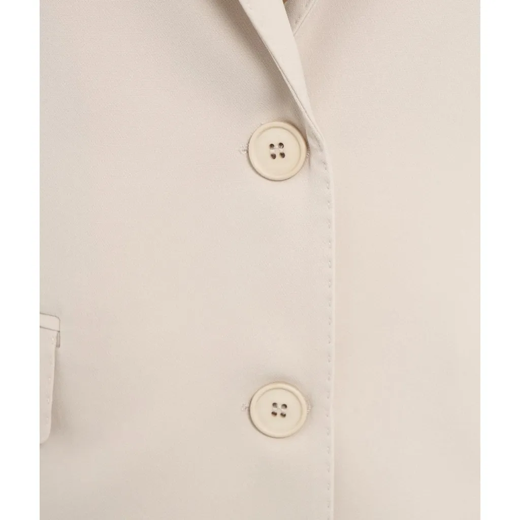 Blazer monopetto bianco