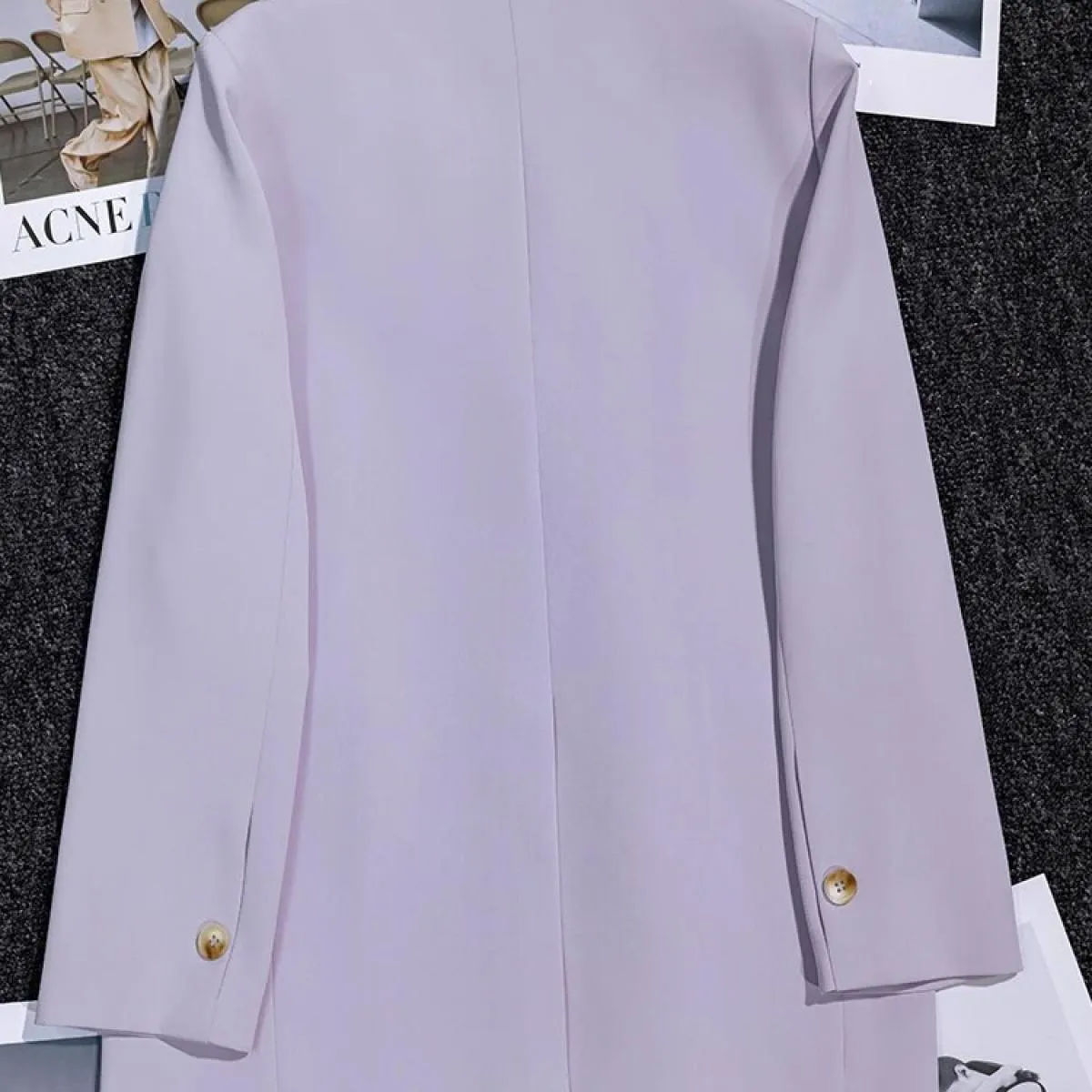 Blazer viola Camicia nera Donna Giacca blazer rossa casual Blazer viola Giacche Blazer