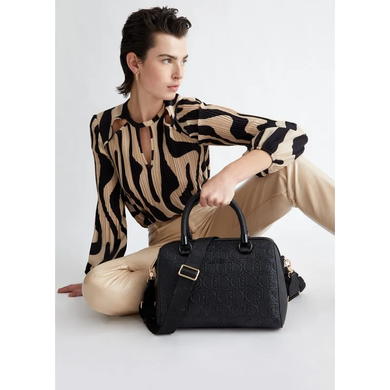 Borsa a mano con logo