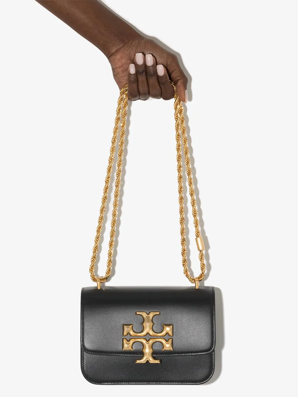 Borsa a spalla Eleanor in nero - TORY BURCH - donna