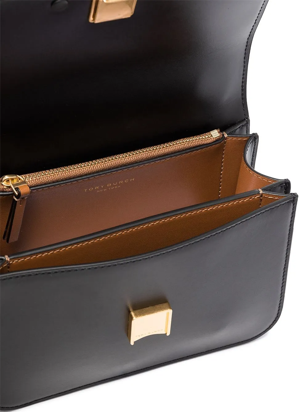 Borsa a spalla Eleanor in nero - TORY BURCH - donna