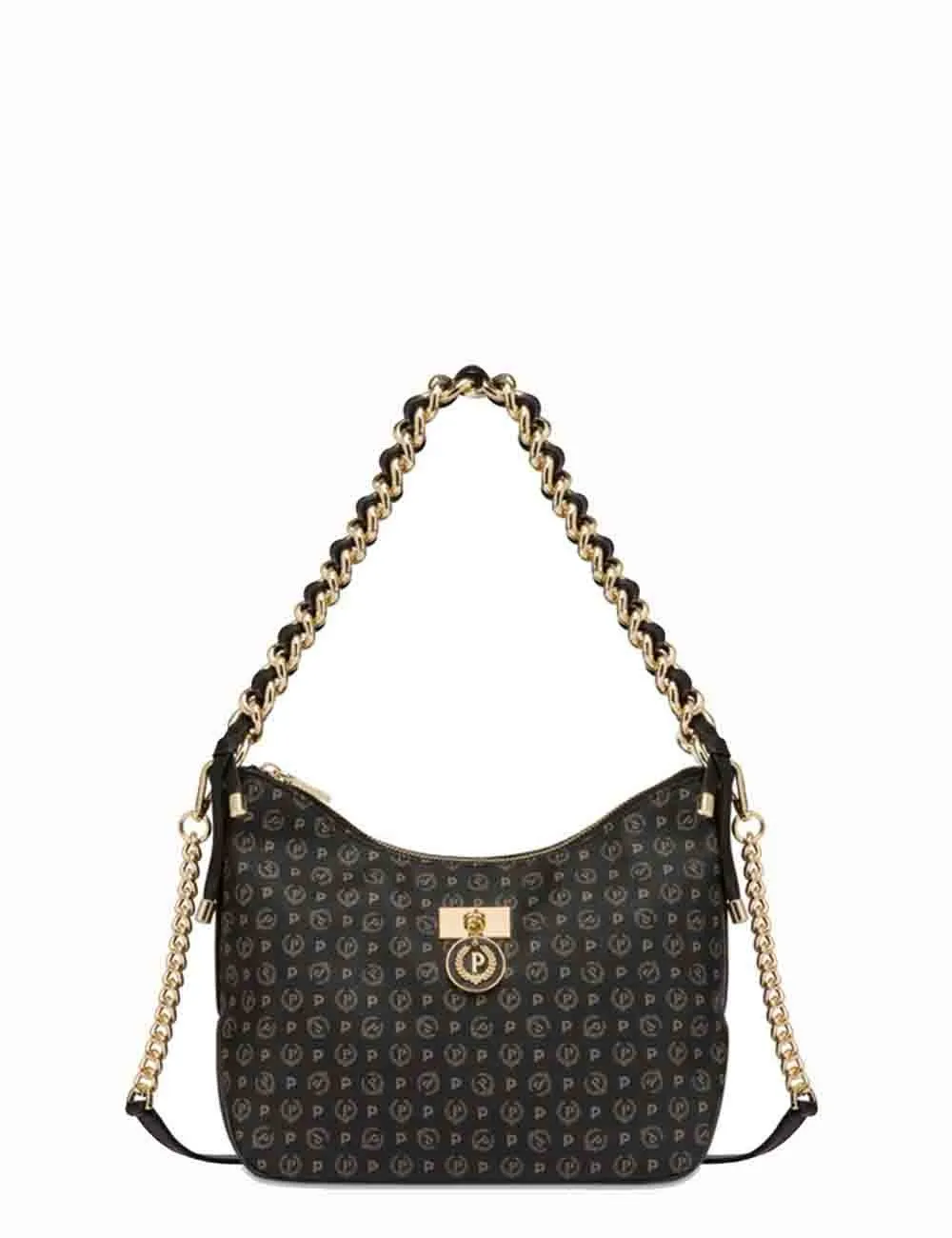 Borsa a Spalla Hobo Heritage Logo Classic Nero