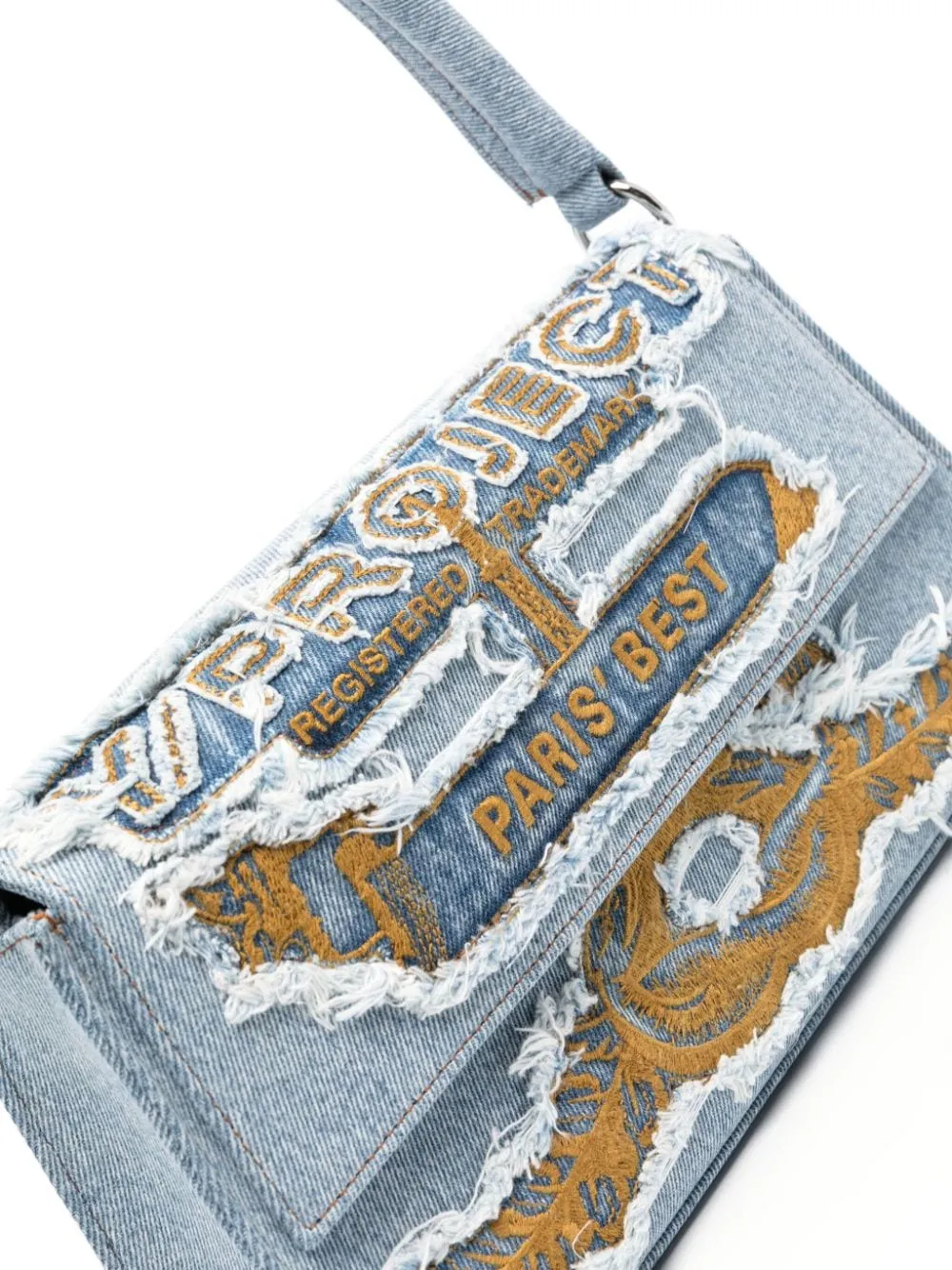 Borsa a spalla paris' best in celeste - donna