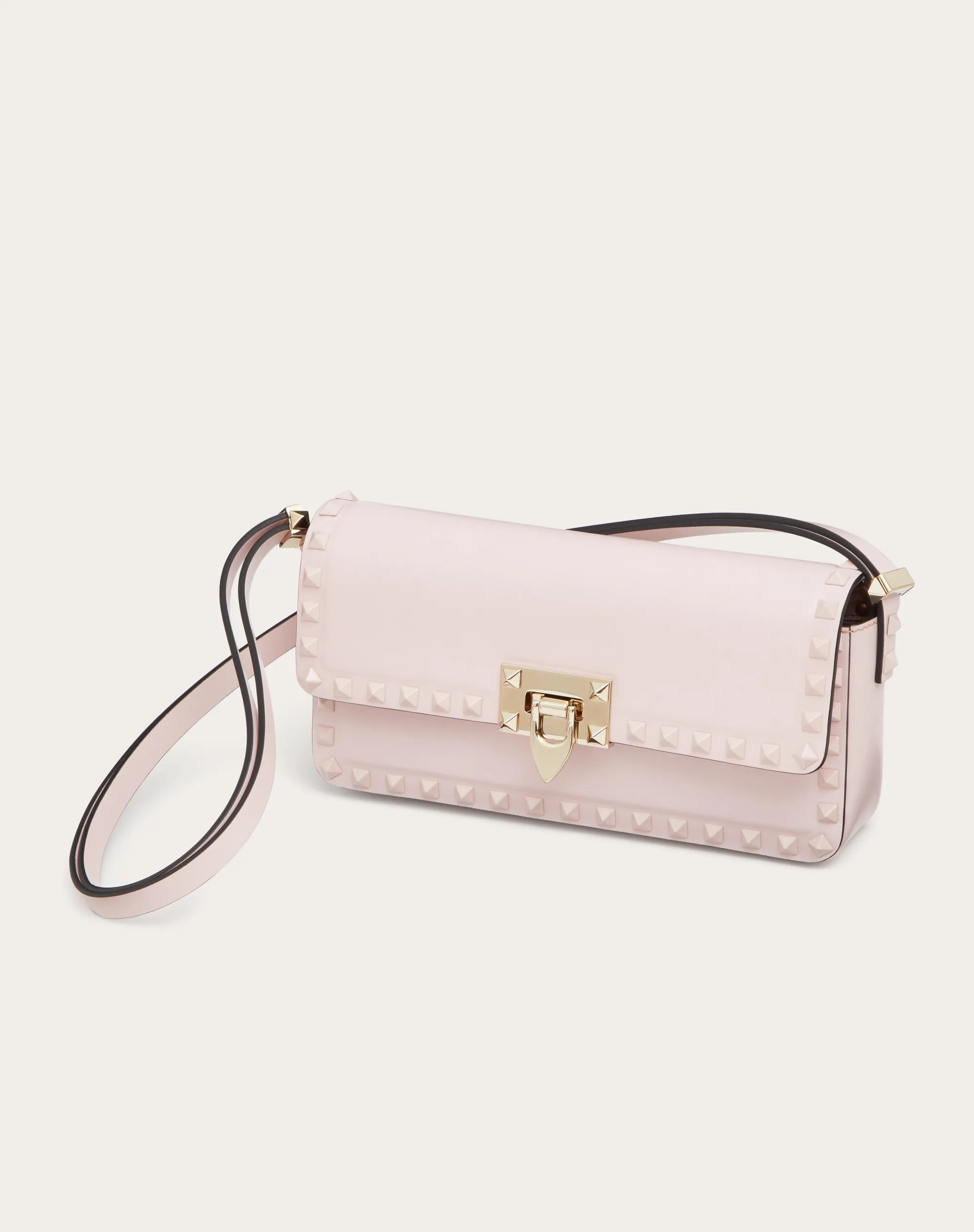 BORSA A SPALLA ROCKSTUD23 E/W IN VITELLO LISCIO