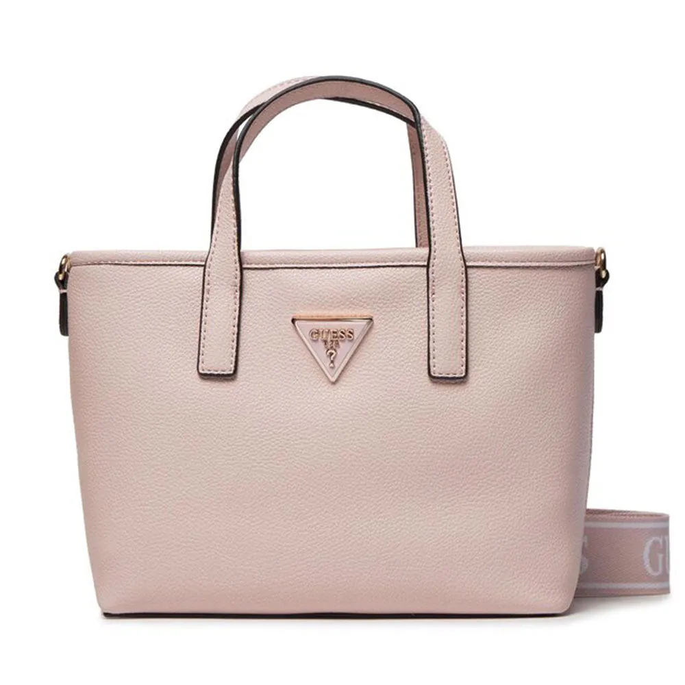 Borsa Donna a Mano con Tracolla GUESS Linea Latona Mini Colore Light Rose
