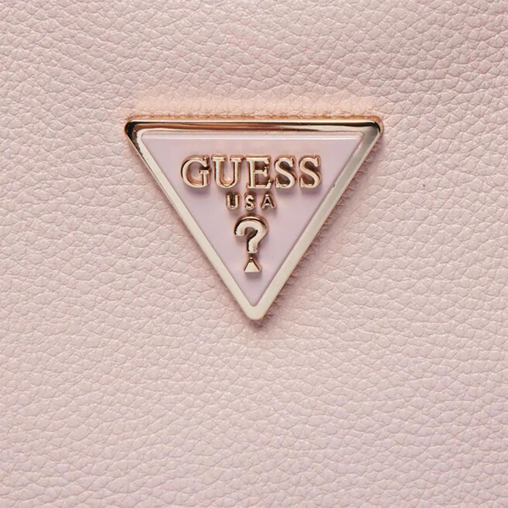 Borsa Donna a Mano con Tracolla GUESS Linea Latona Mini Colore Light Rose