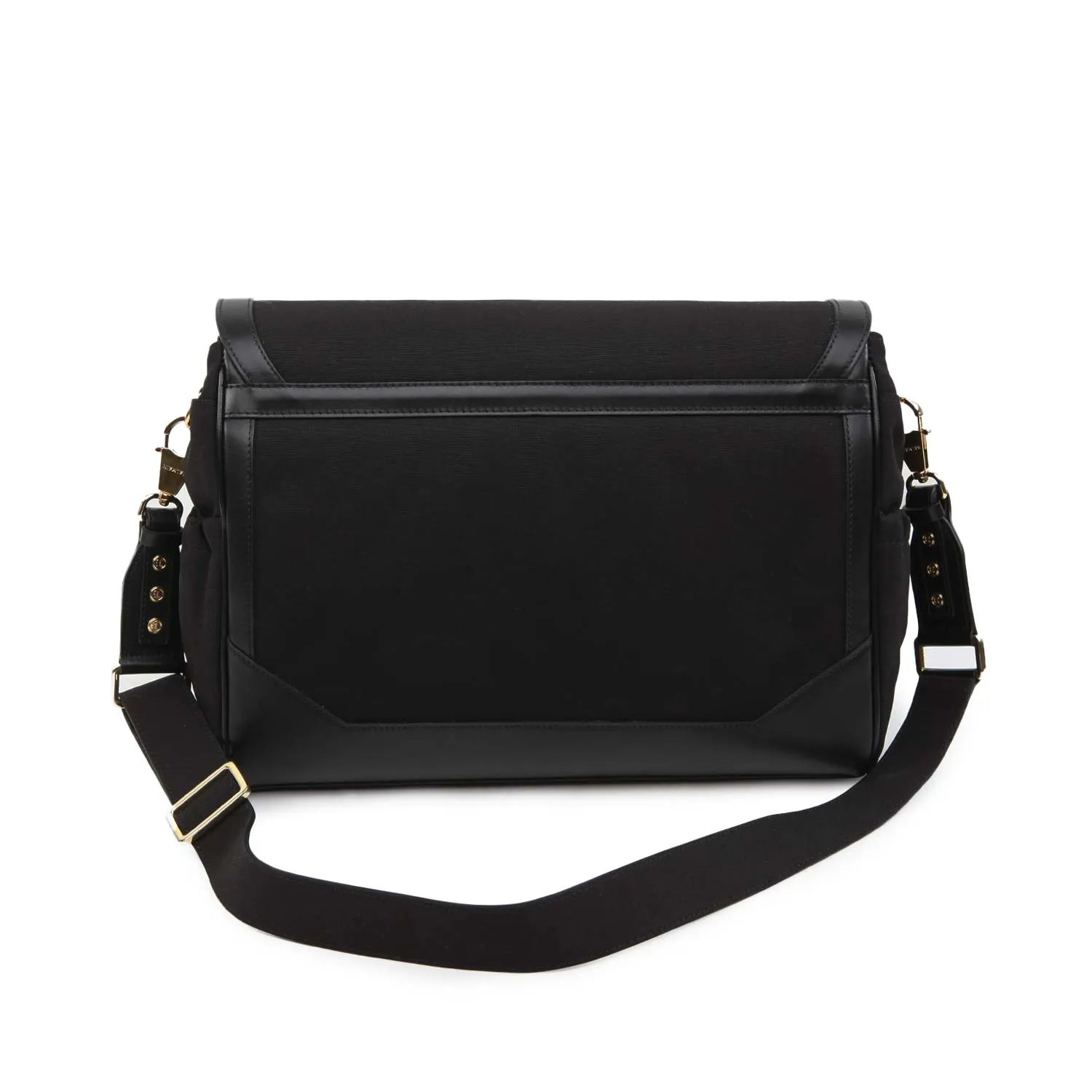 Borsa Fasciatoio Nera Con Monogramma