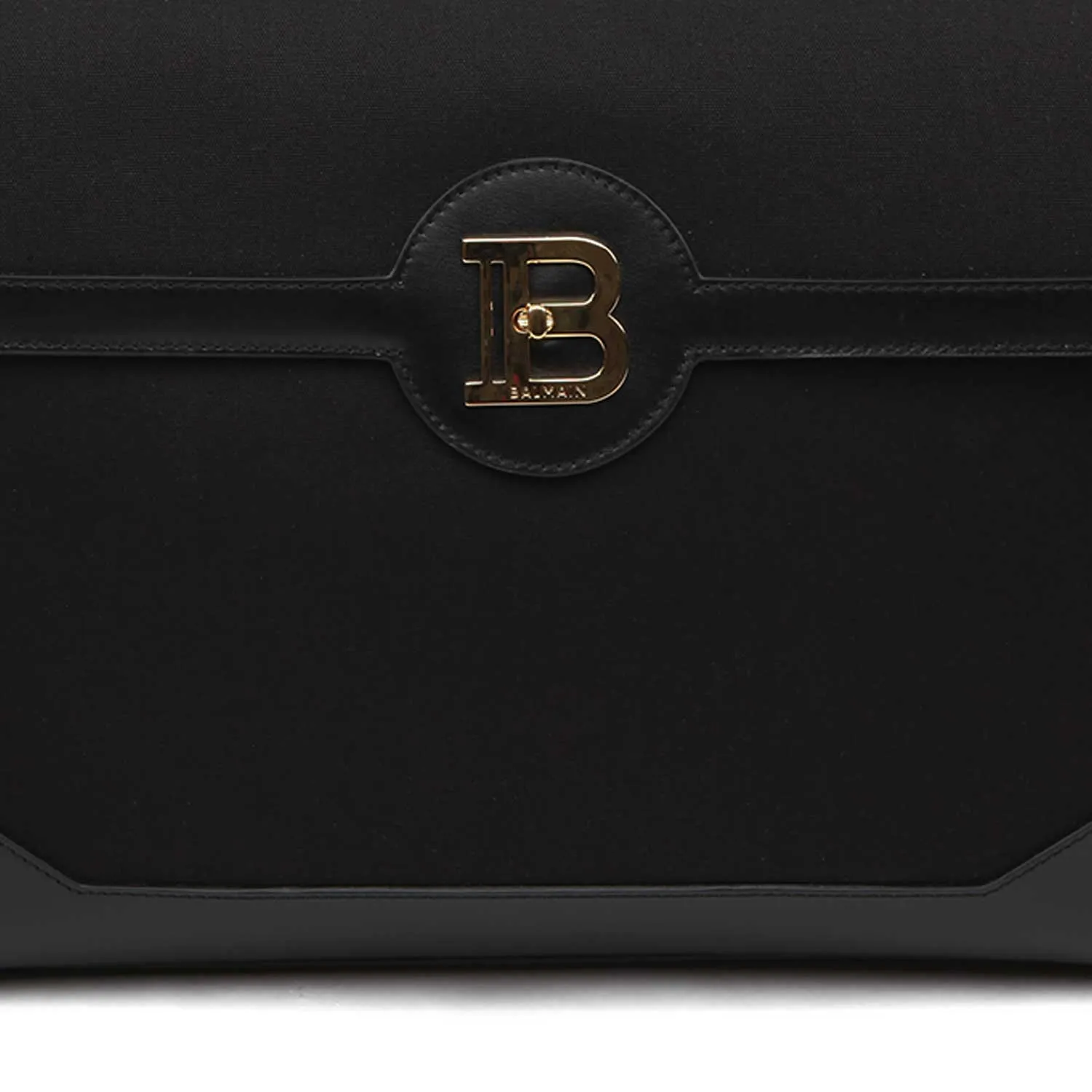 Borsa Fasciatoio Nera Con Monogramma