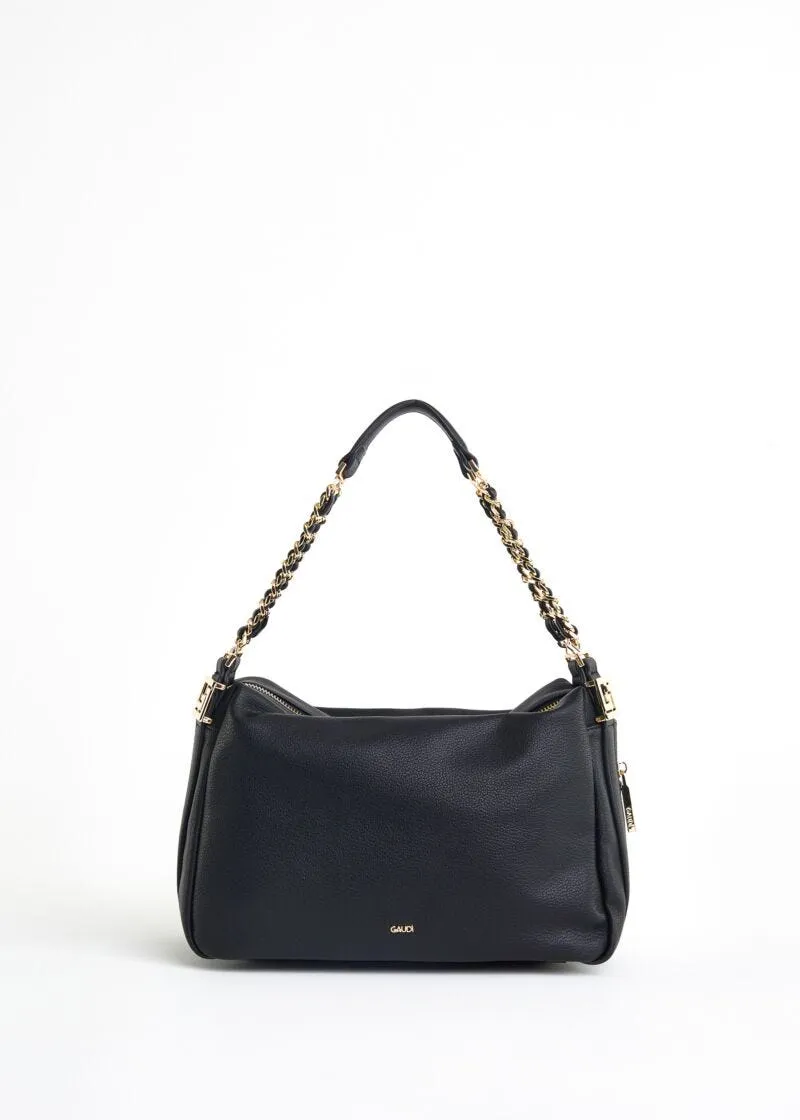 Borsa top handle in morbida similpelle