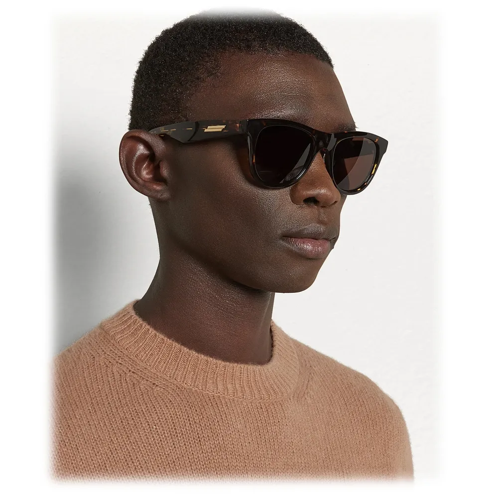 Bottega Veneta - Occhiali da Sole D Classic The Original 01 - Havana - Occhiali da Sole - Bottega Veneta Eyewear