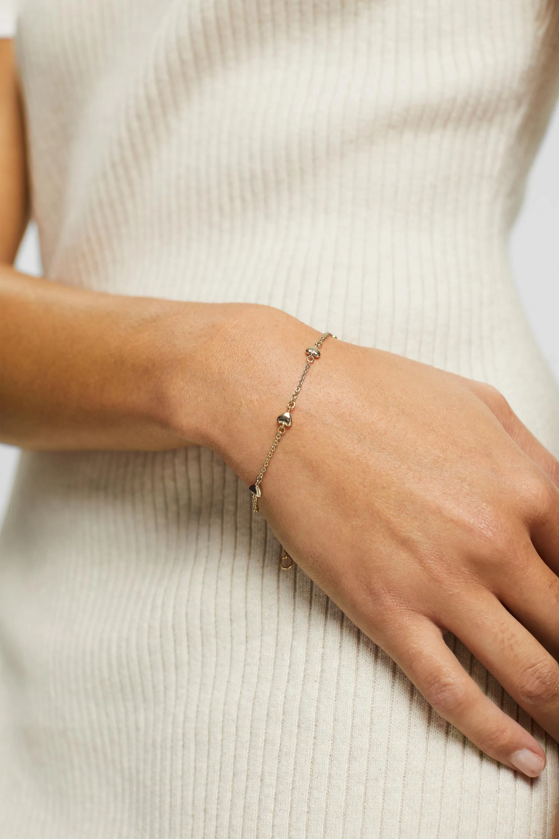Bracciale con pendente a cuore