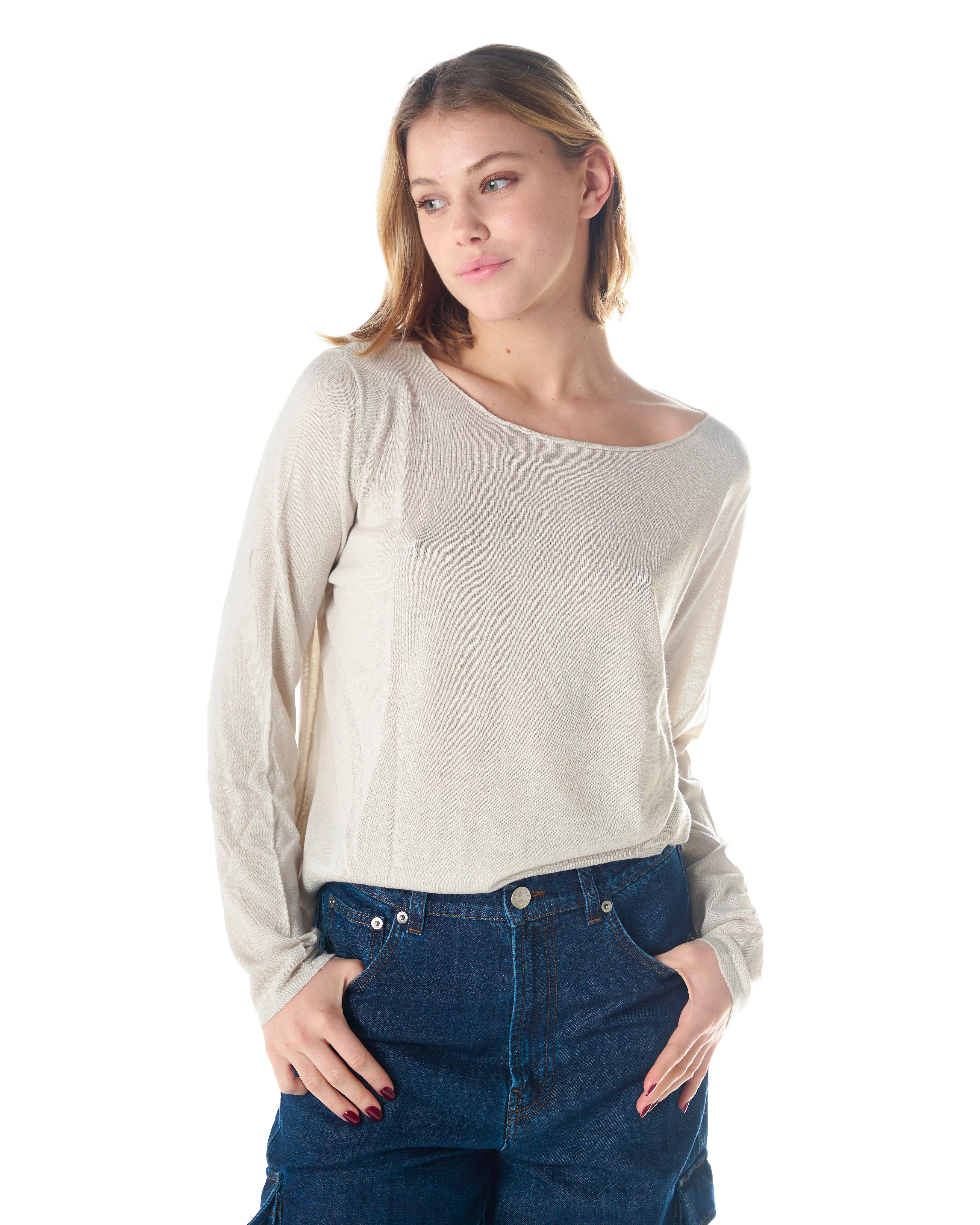 BRIAN&BARRY MILANO MAGLIA SETA CACHEMIRE