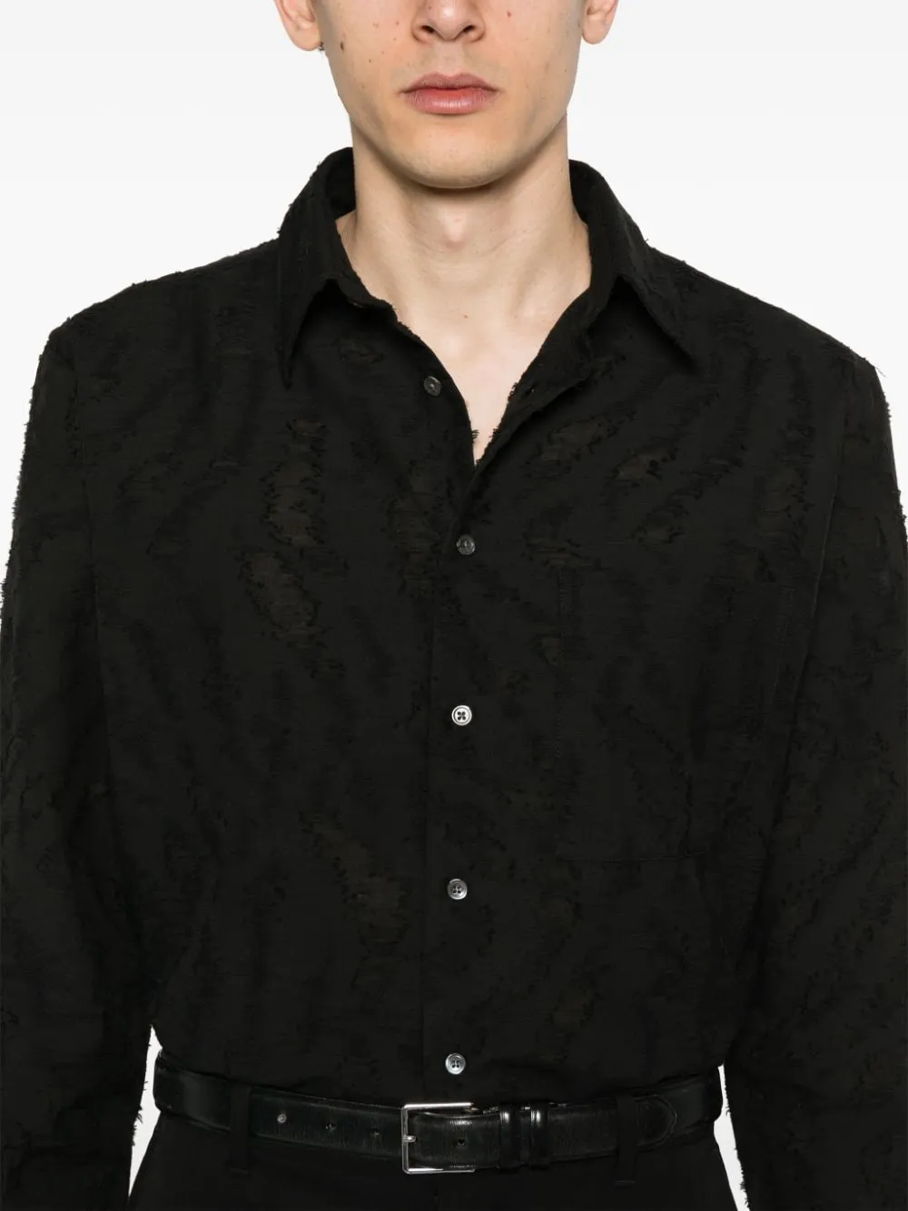 Camicia Ace in nero di sunflower - uomo