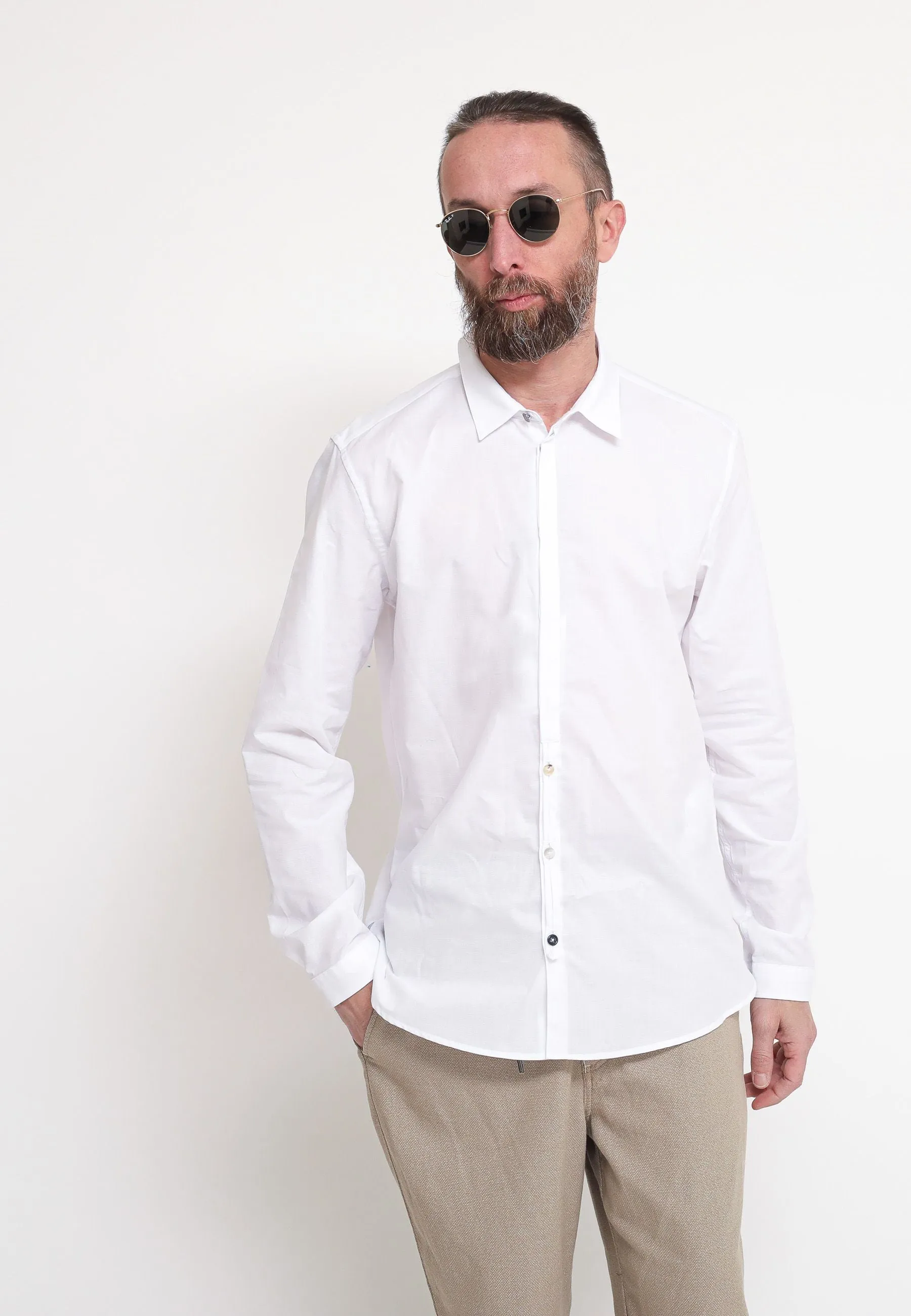 Camicia Colletto - Bianco
