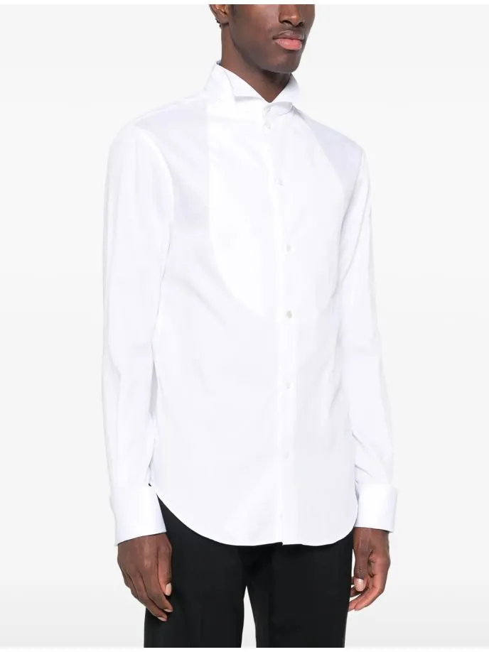 Camicia con colletto alla francese