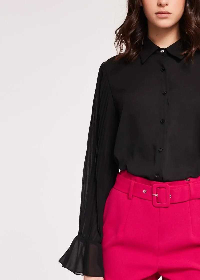 Camicia in georgette