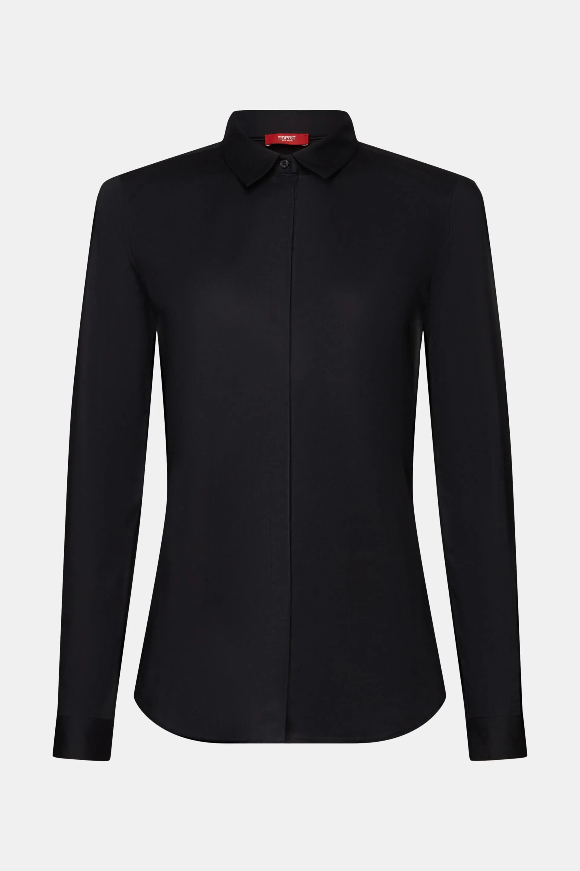 Camicia in popeline a maniche lunghe