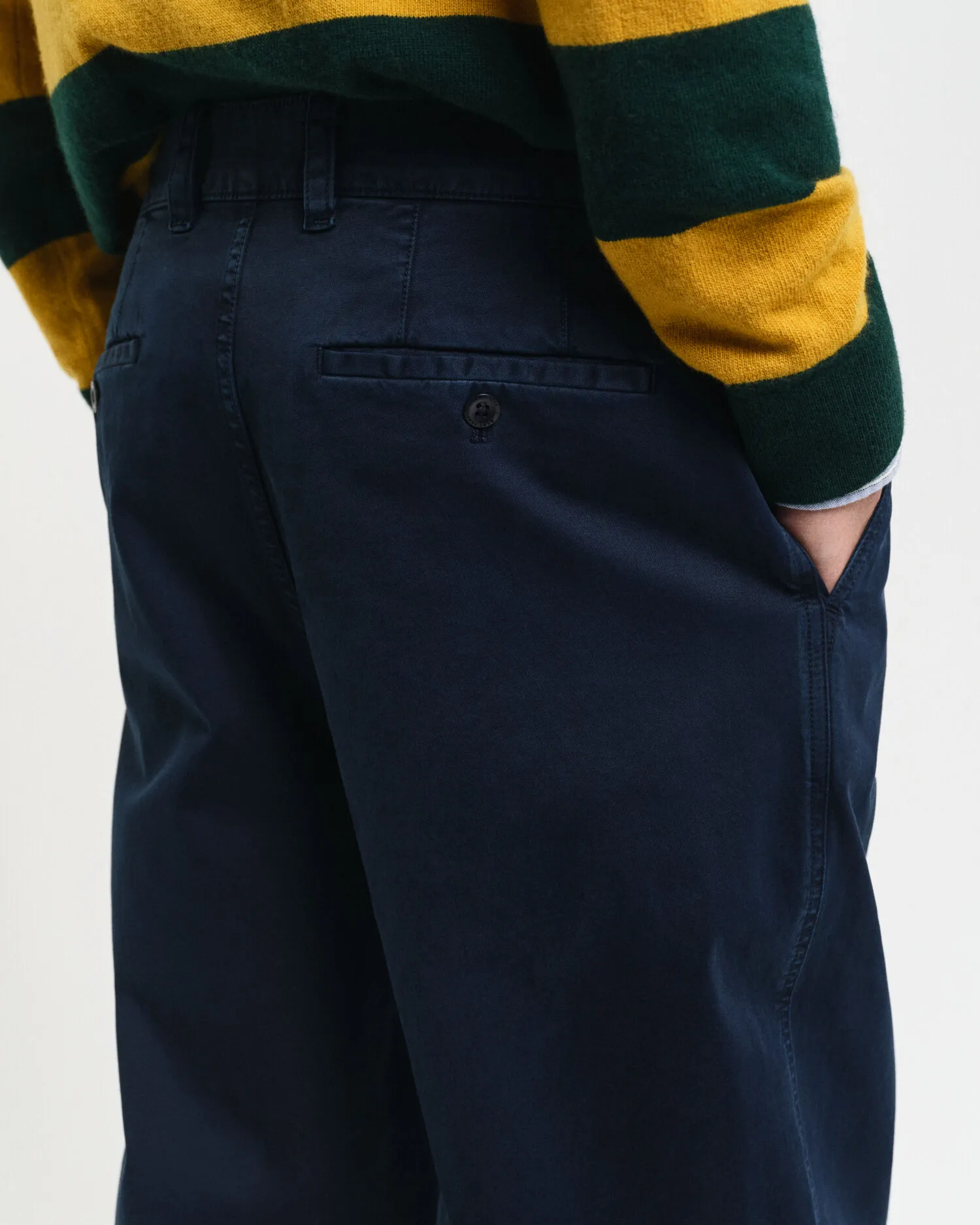 Camicia in twill di cotone relaxed fit    