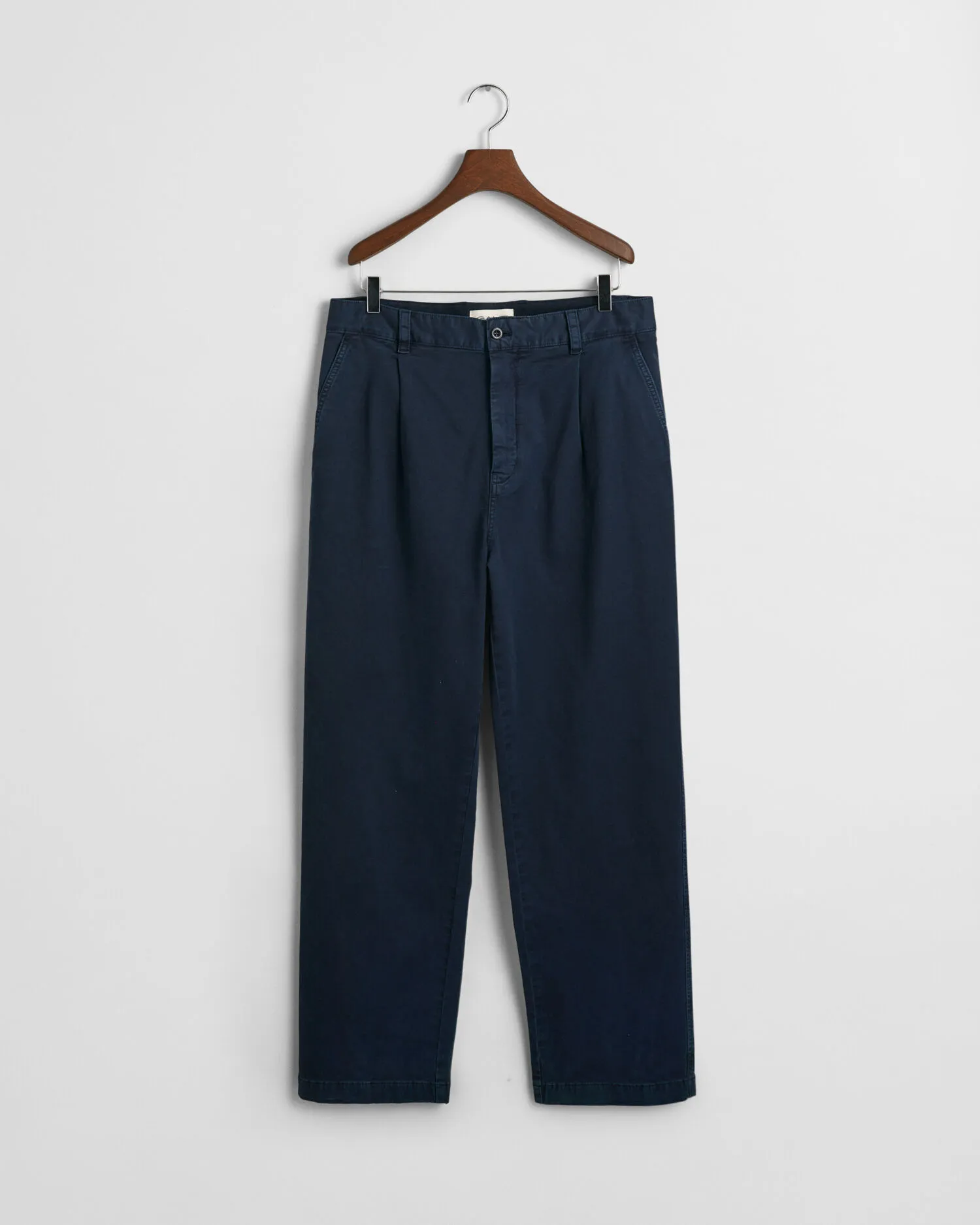 Camicia in twill di cotone relaxed fit    