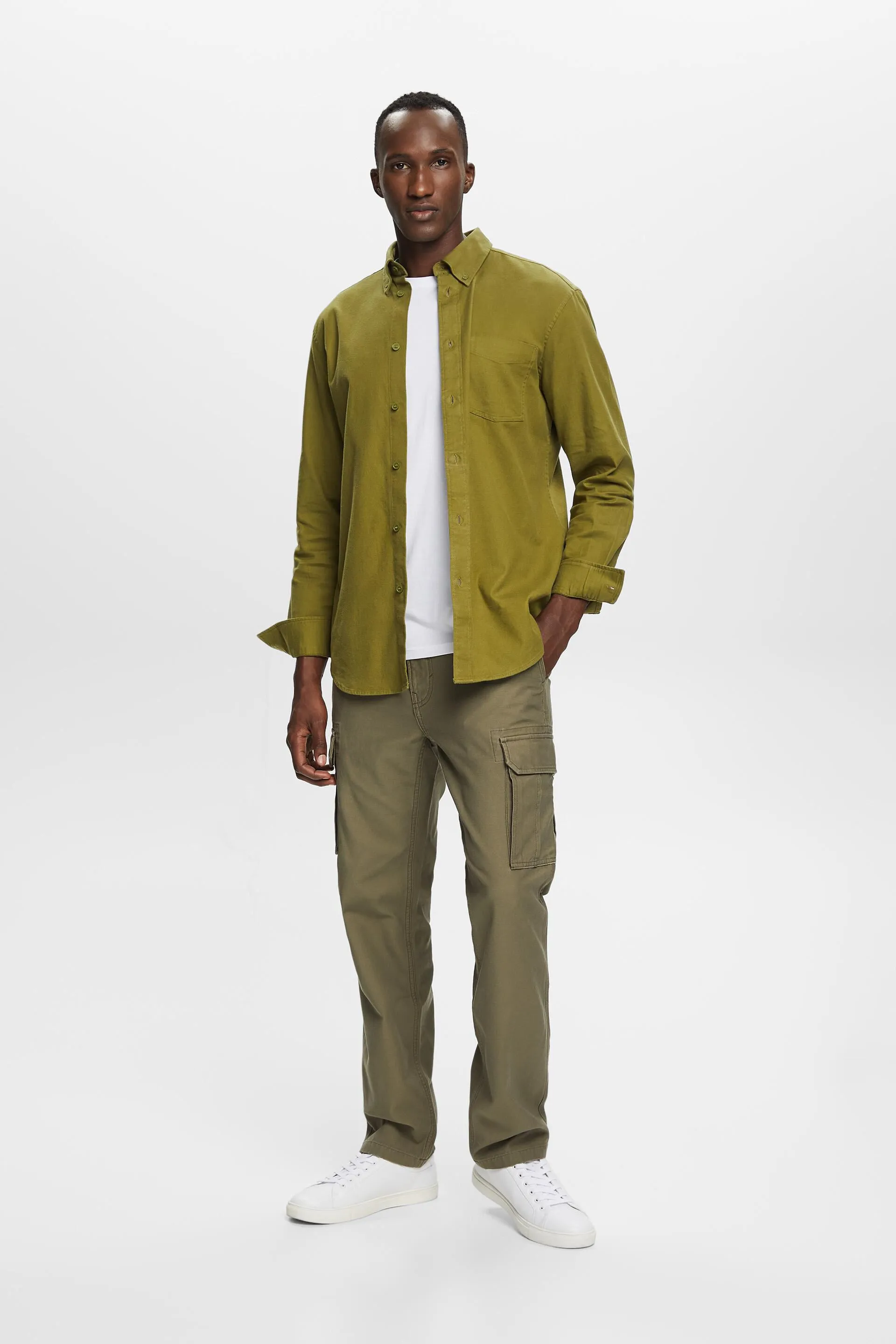 Camicia in twill regular fit