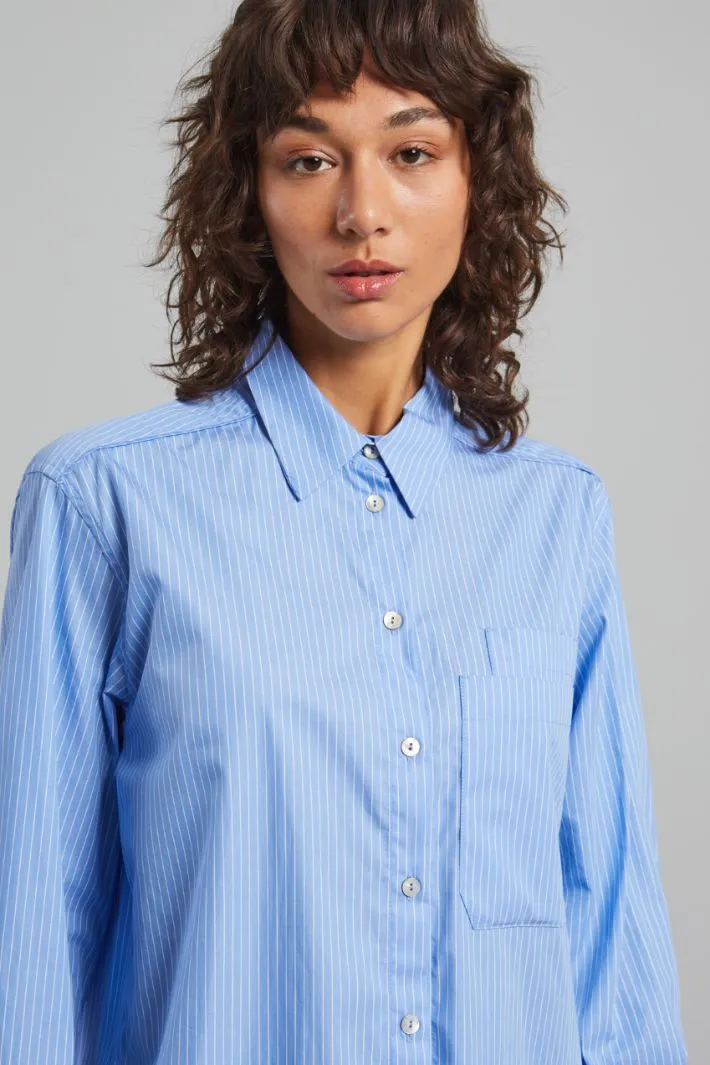 Camicia lunga con taschini