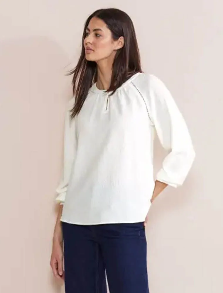 Camicia Manica Lunga Casual Street One - White